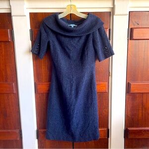 Antonio Melani Elegant Navy Blue Dress Size 0
